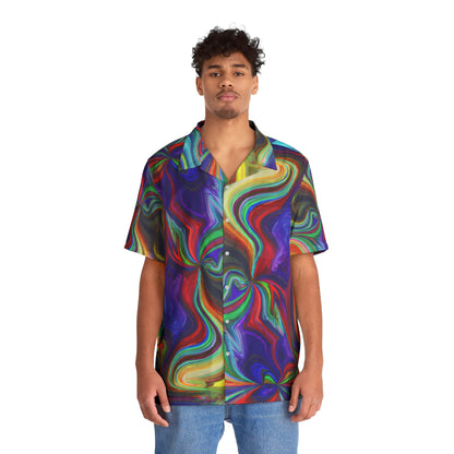 Hawaiian Shirts - Men's Avant - Garde Hawaiian Shirt - Acid Daddy