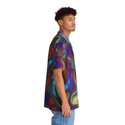 Hawaiian Shirts - Men's Avant - Garde Hawaiian Shirt - Acid Daddy