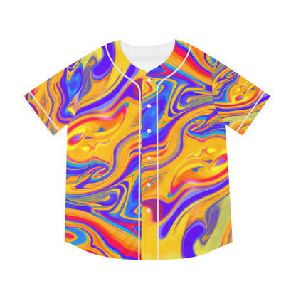 Hawaiian Shirts - Men's Chroma Baseball Jersey - Acid Daddy