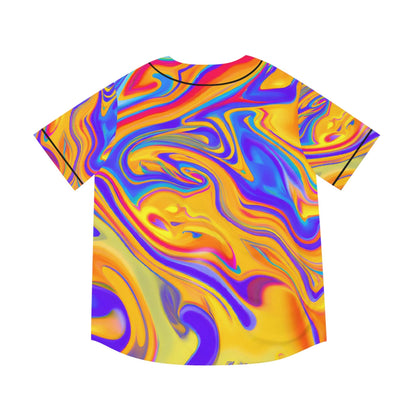 Hawaiian Shirts - Men's Chroma Baseball Jersey - Acid Daddy