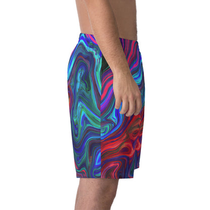 Beach Shorts - Men's Dreamlike Beach Shorts - Acid Daddy