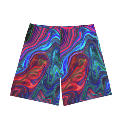 Beach Shorts - Men's Dreamlike Beach Shorts - Acid Daddy