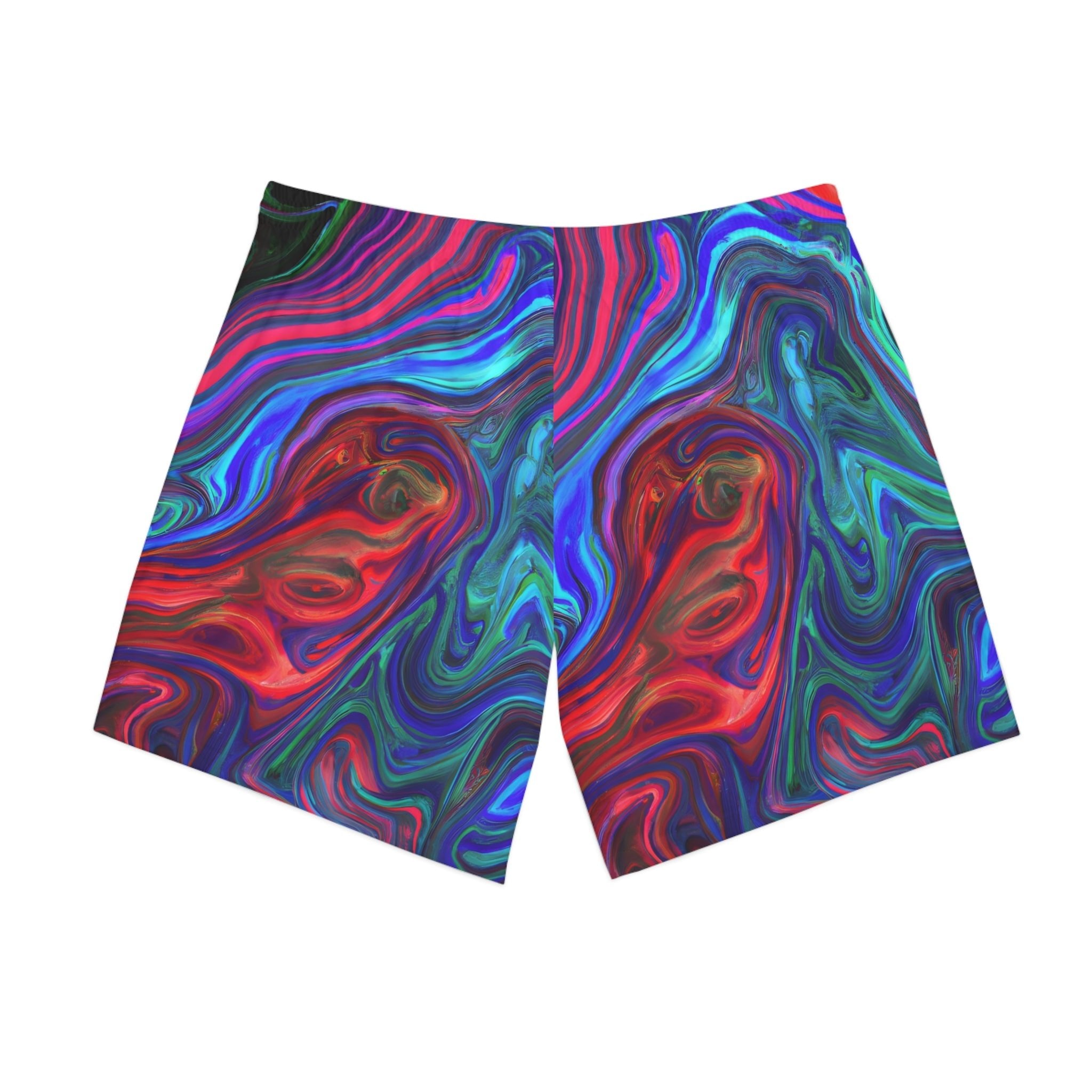 Beach Shorts - Men's Dreamlike Beach Shorts - Acid Daddy