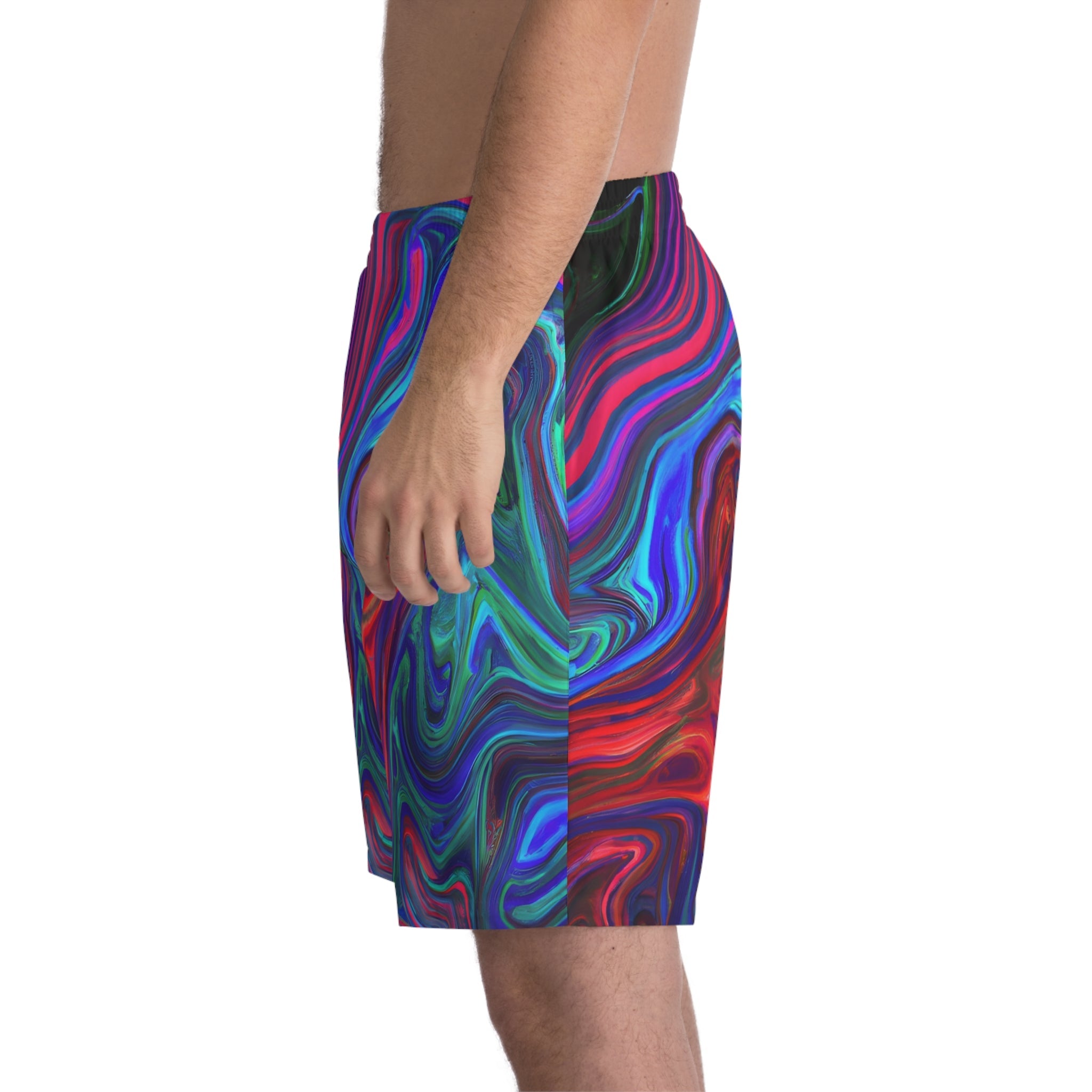 Beach Shorts - Men's Dreamlike Beach Shorts - Acid Daddy