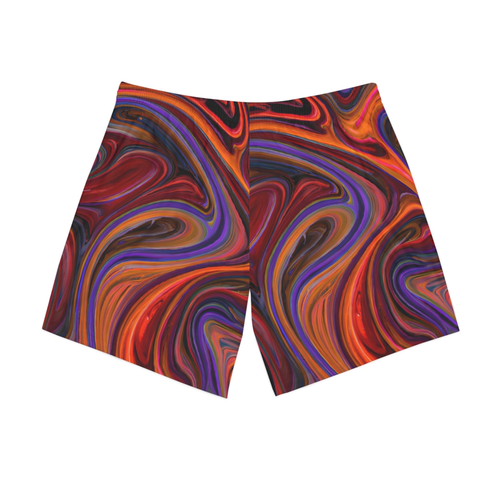 Beach Shorts - Men's Enthralling Beach Shorts - Acid Daddy