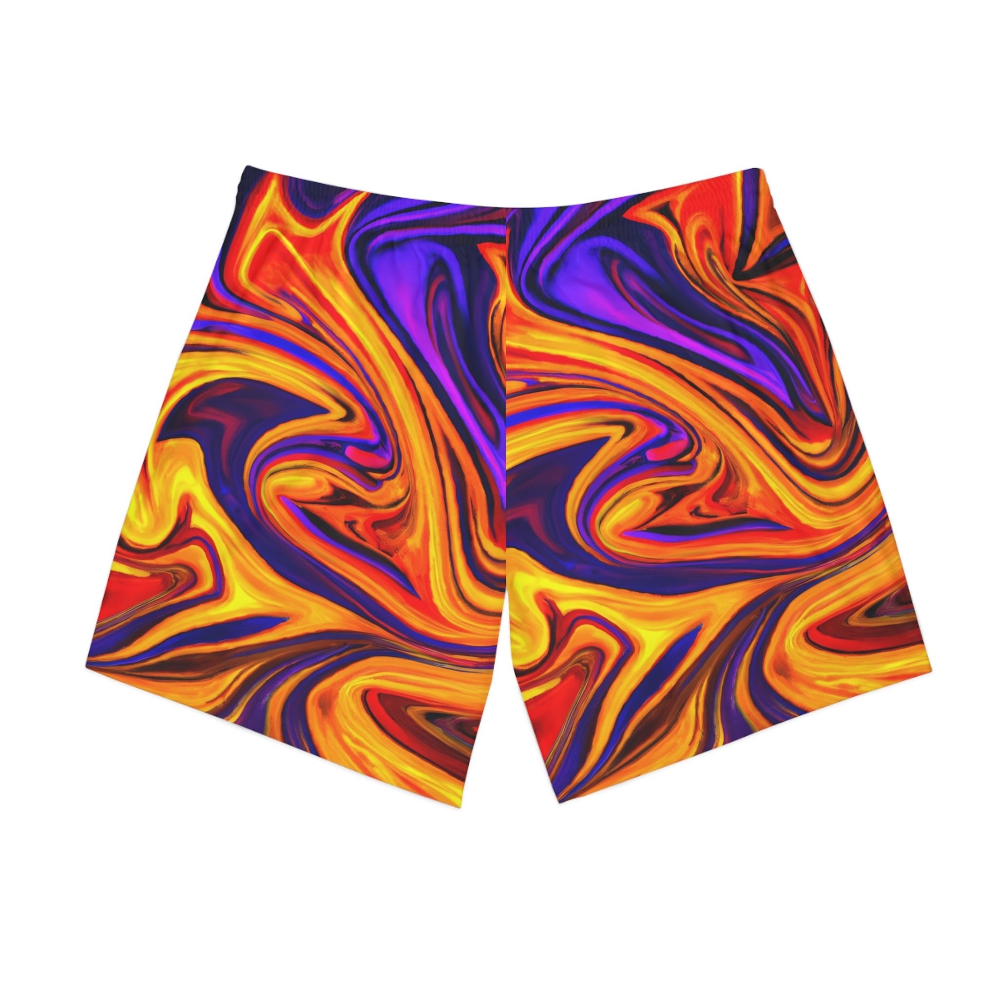 Beach Shorts - Men's Evocative Beach Shorts - Acid Daddy