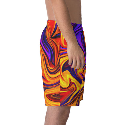 Beach Shorts - Men's Evocative Beach Shorts - Acid Daddy