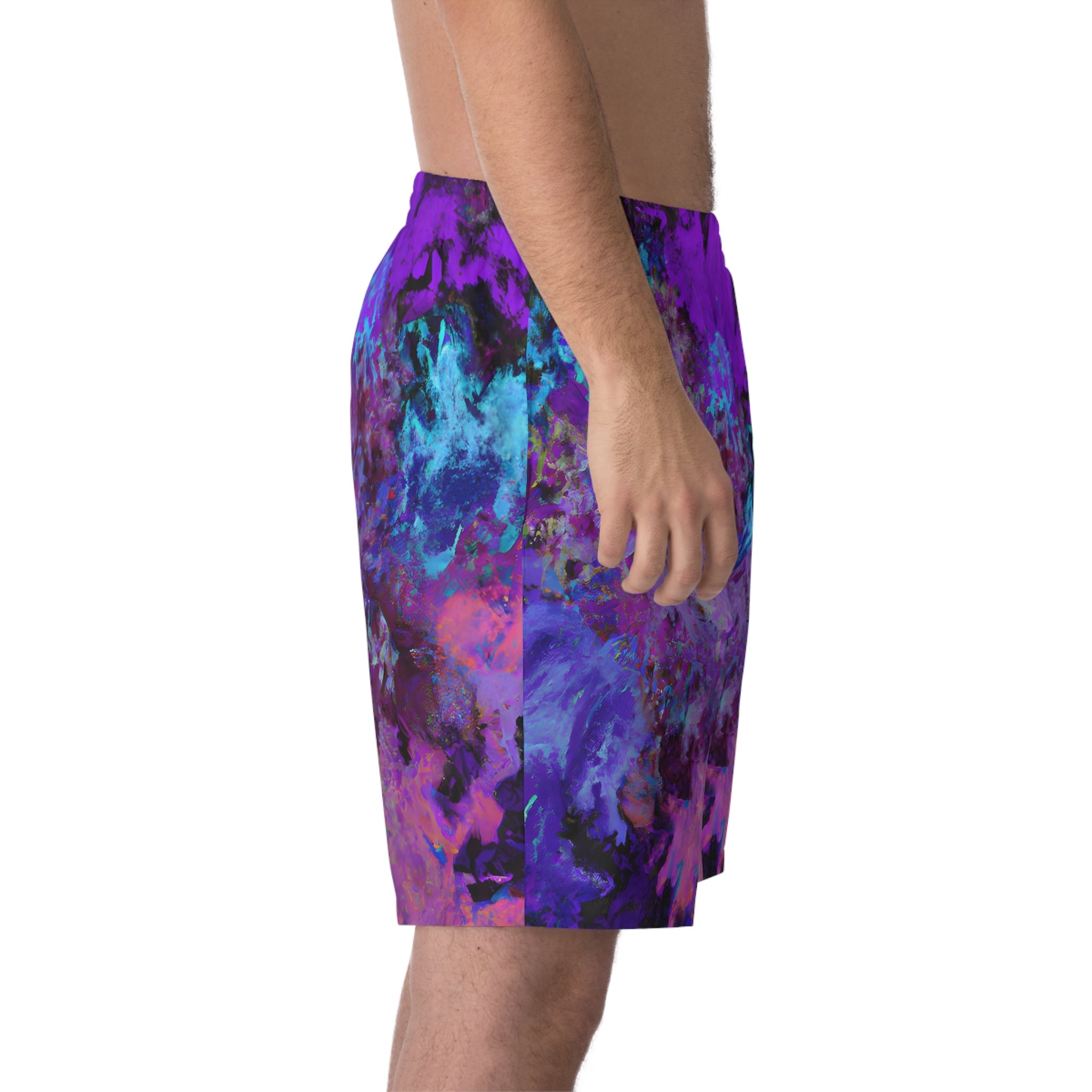 Beach Shorts - Men's Mesmerizing Beach Shorts - Acid Daddy