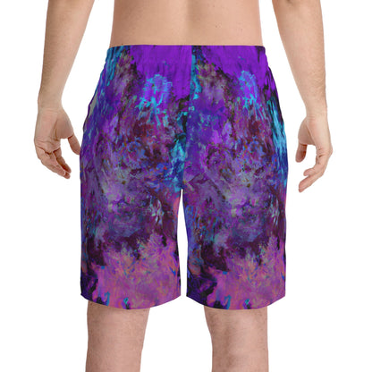 Beach Shorts - Men's Mesmerizing Beach Shorts - Acid Daddy