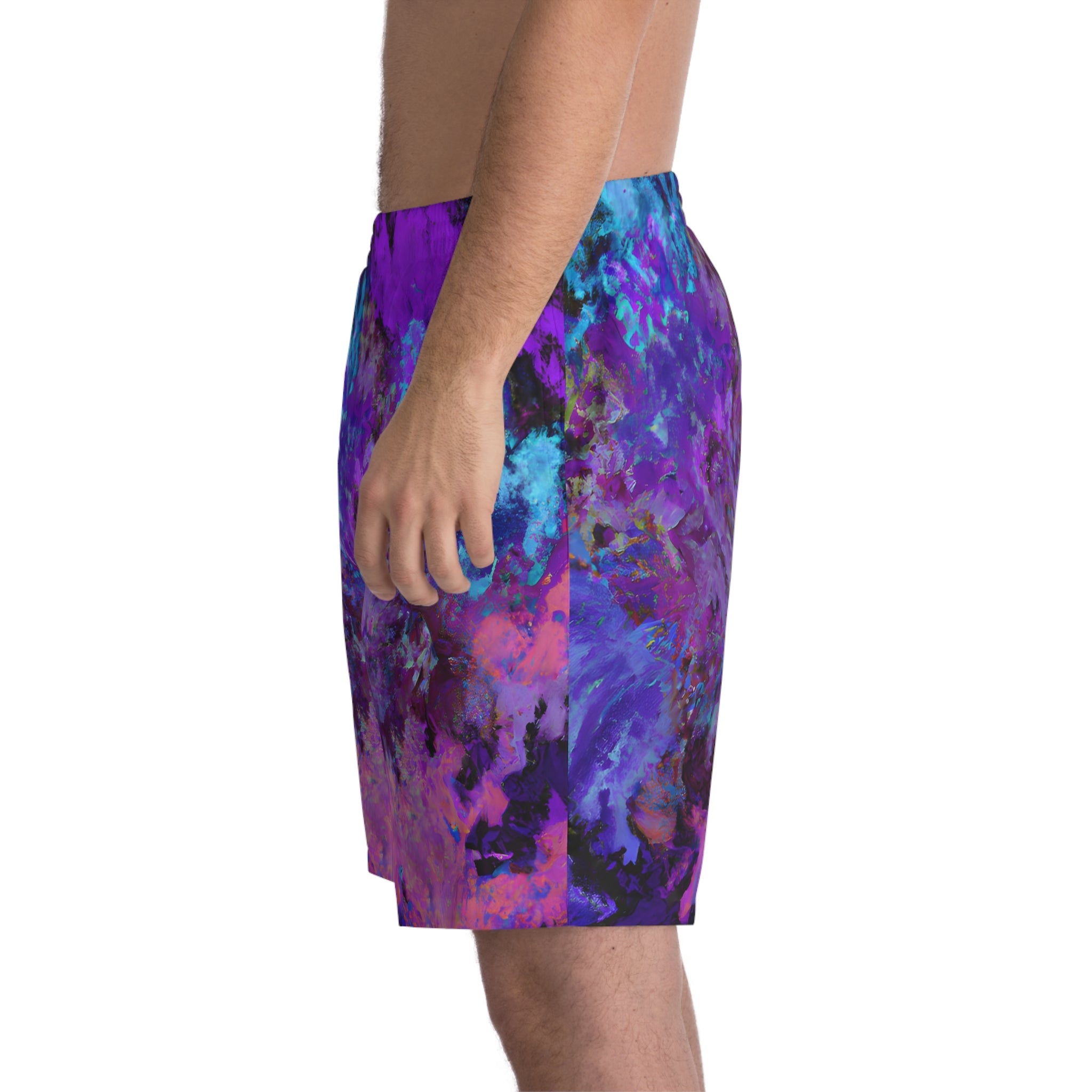 Beach Shorts - Men's Mesmerizing Beach Shorts - Acid Daddy