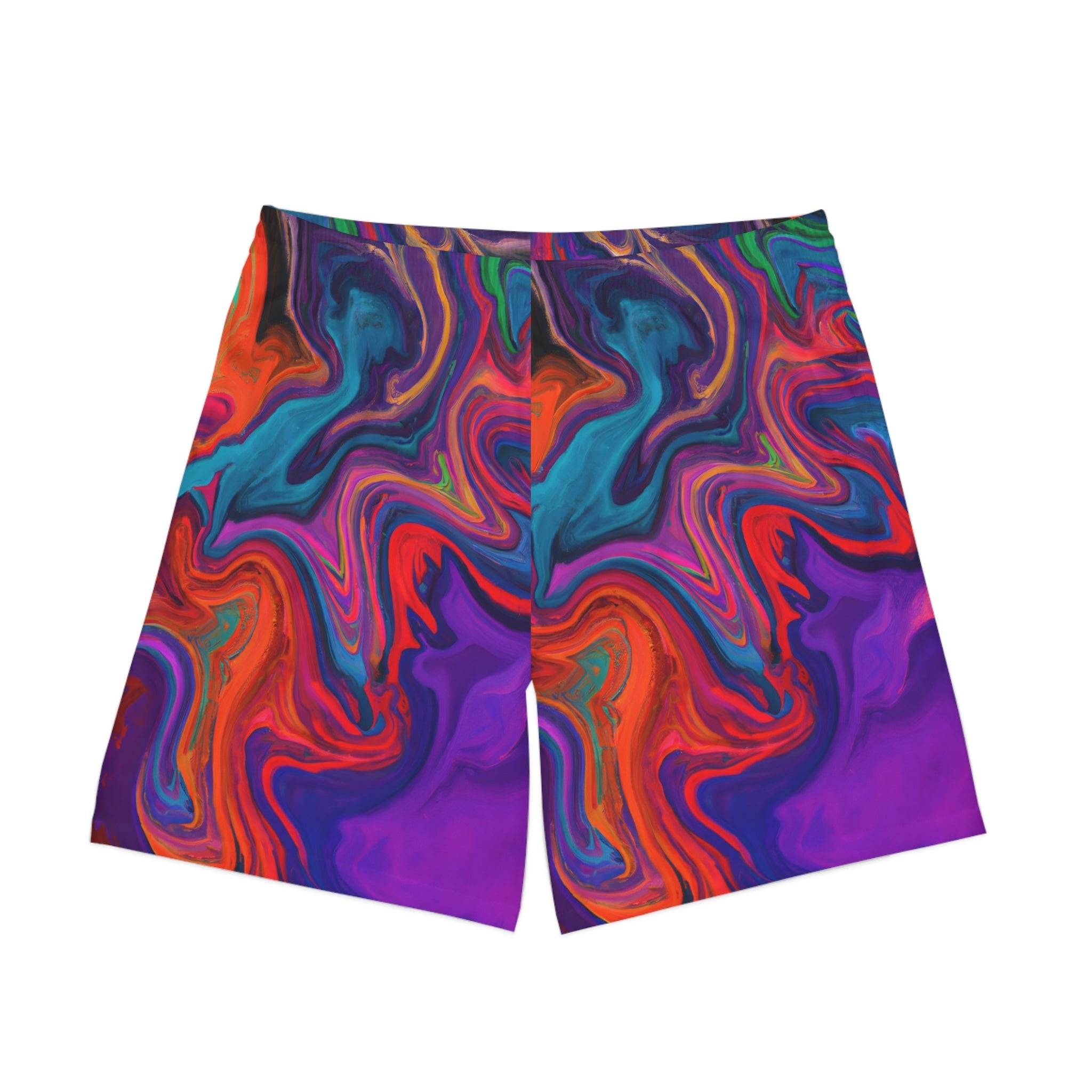 Beach Shorts - Men's Surreal Beach Shorts - Acid Daddy