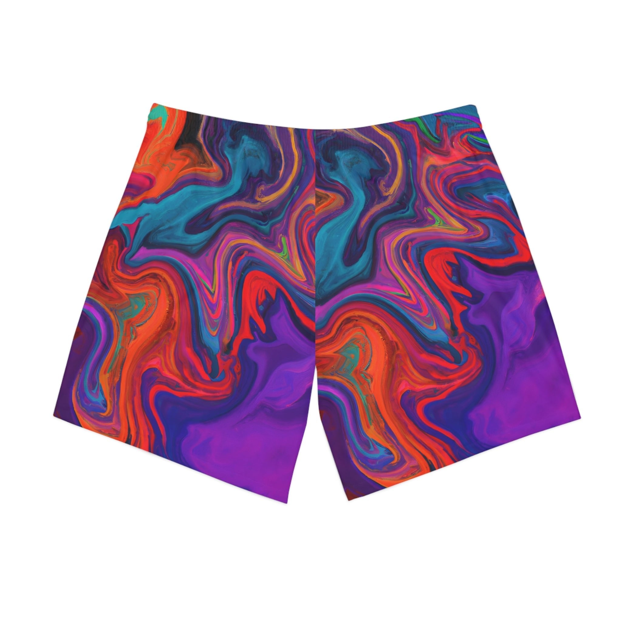 Beach Shorts - Men's Surreal Beach Shorts - Acid Daddy