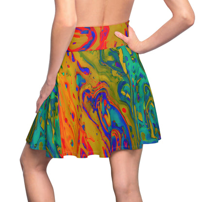 Skater Skirt - Women's Dazzling Skater Skirt - Acid Daddy