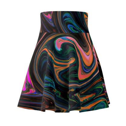 Skater Skirt - Womens Empyrean Skater Skirt - Acid Daddy