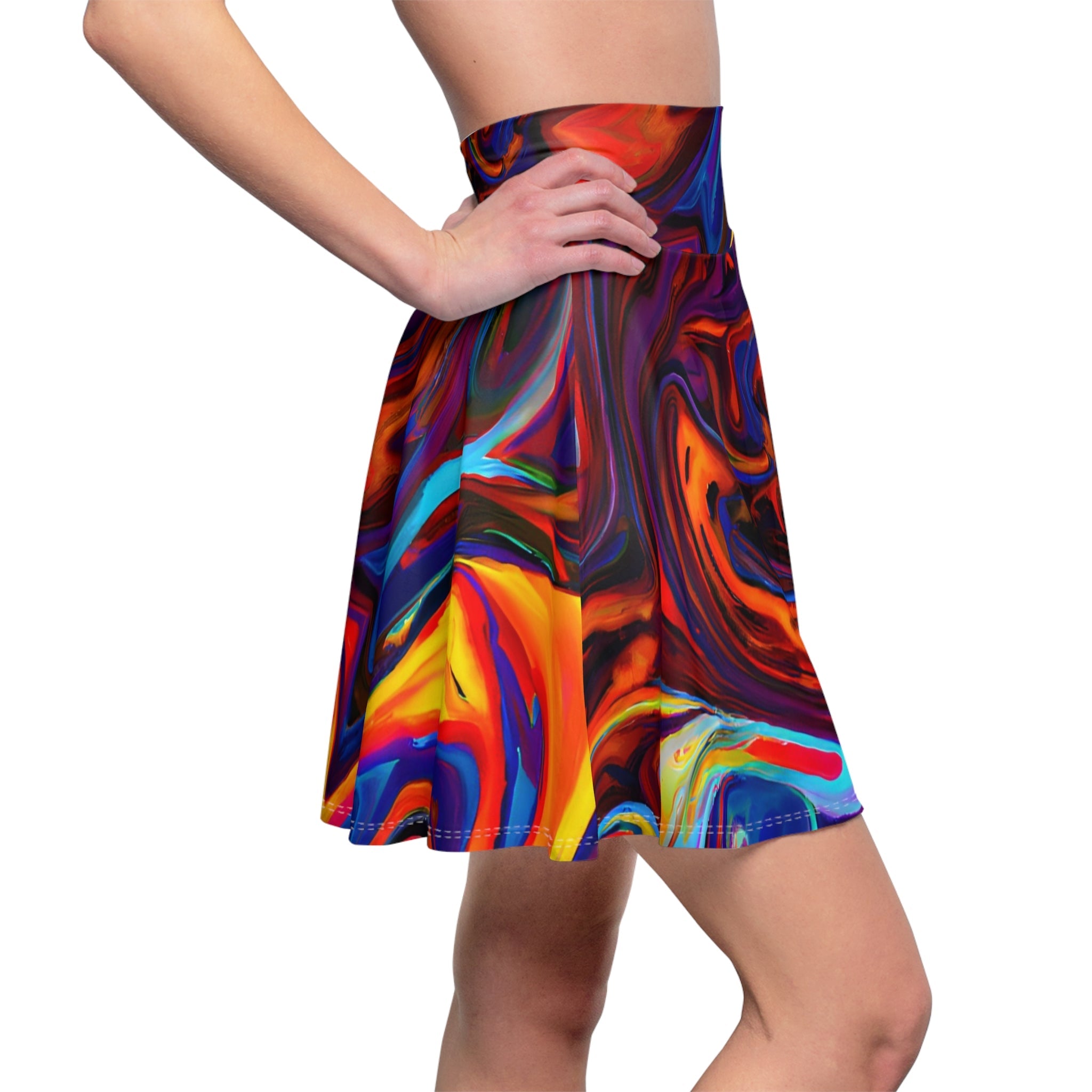 Skater Skirt - Women's Ethereal Skater Skirt - Acid Daddy