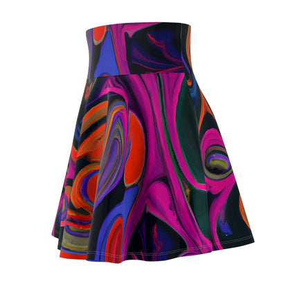 Skater Skirt - Womens Hypnotic Skater Skirt - Acid Daddy