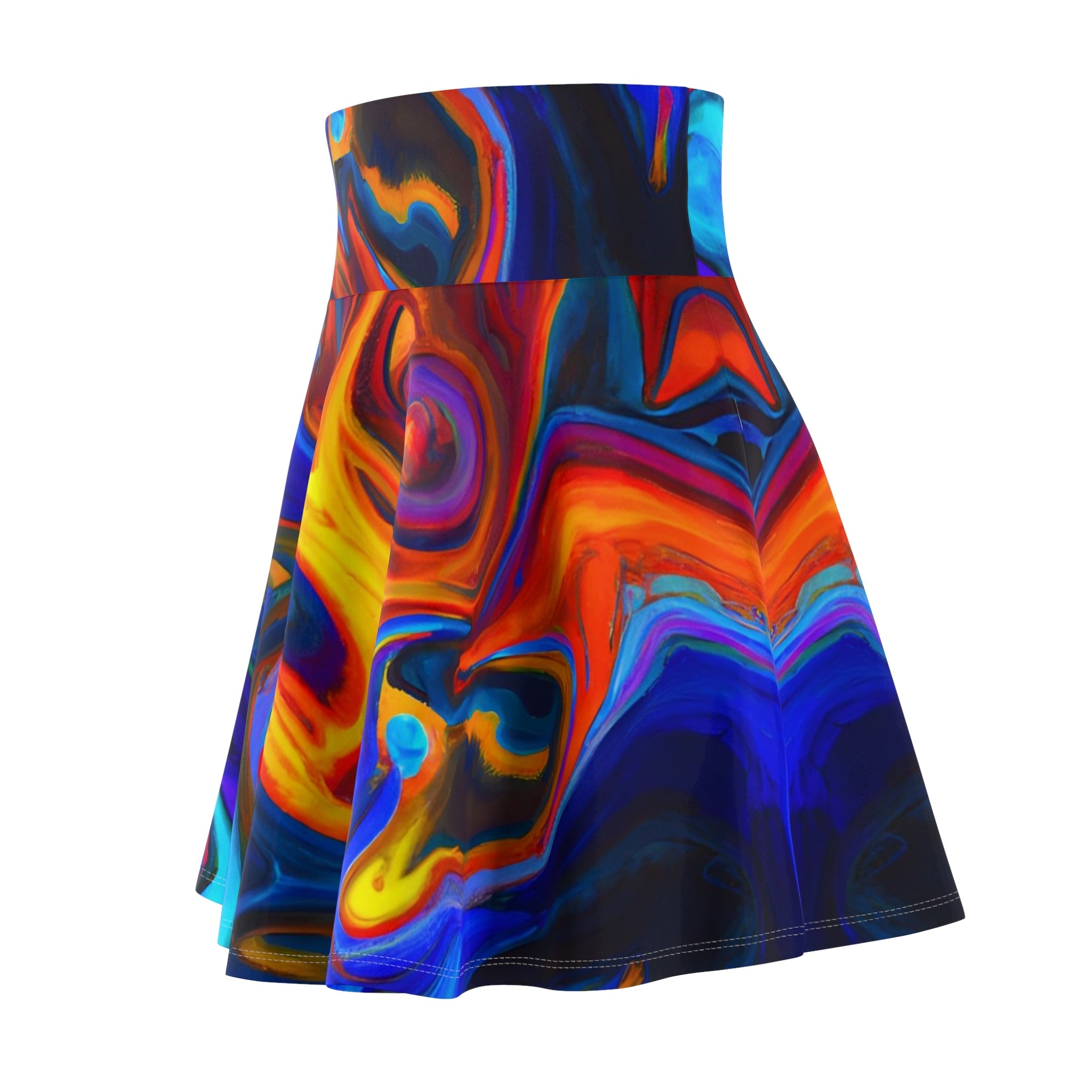 Skater Skirt - Women's Mind - Bending Skater Skirt - Acid Daddy