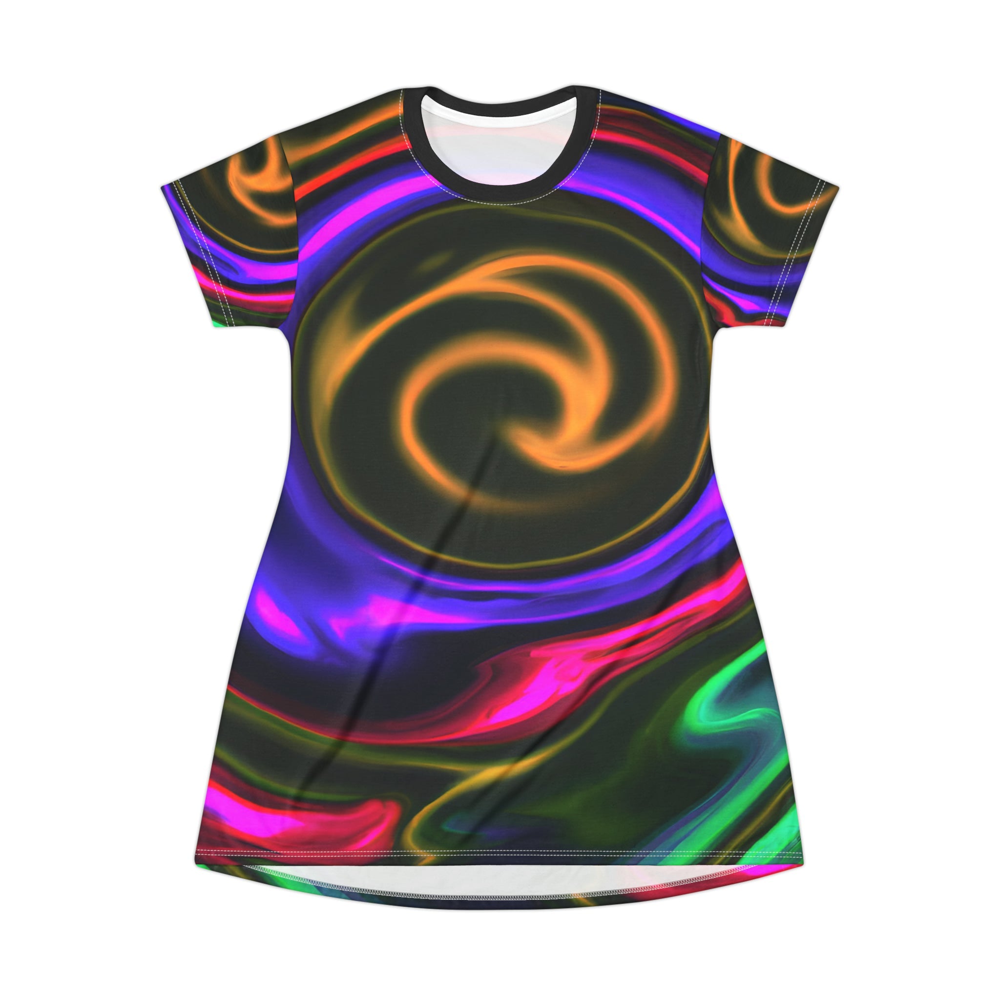 Festival Dresses - Nebulous Dream T - Shirt Dress - Acid Daddy