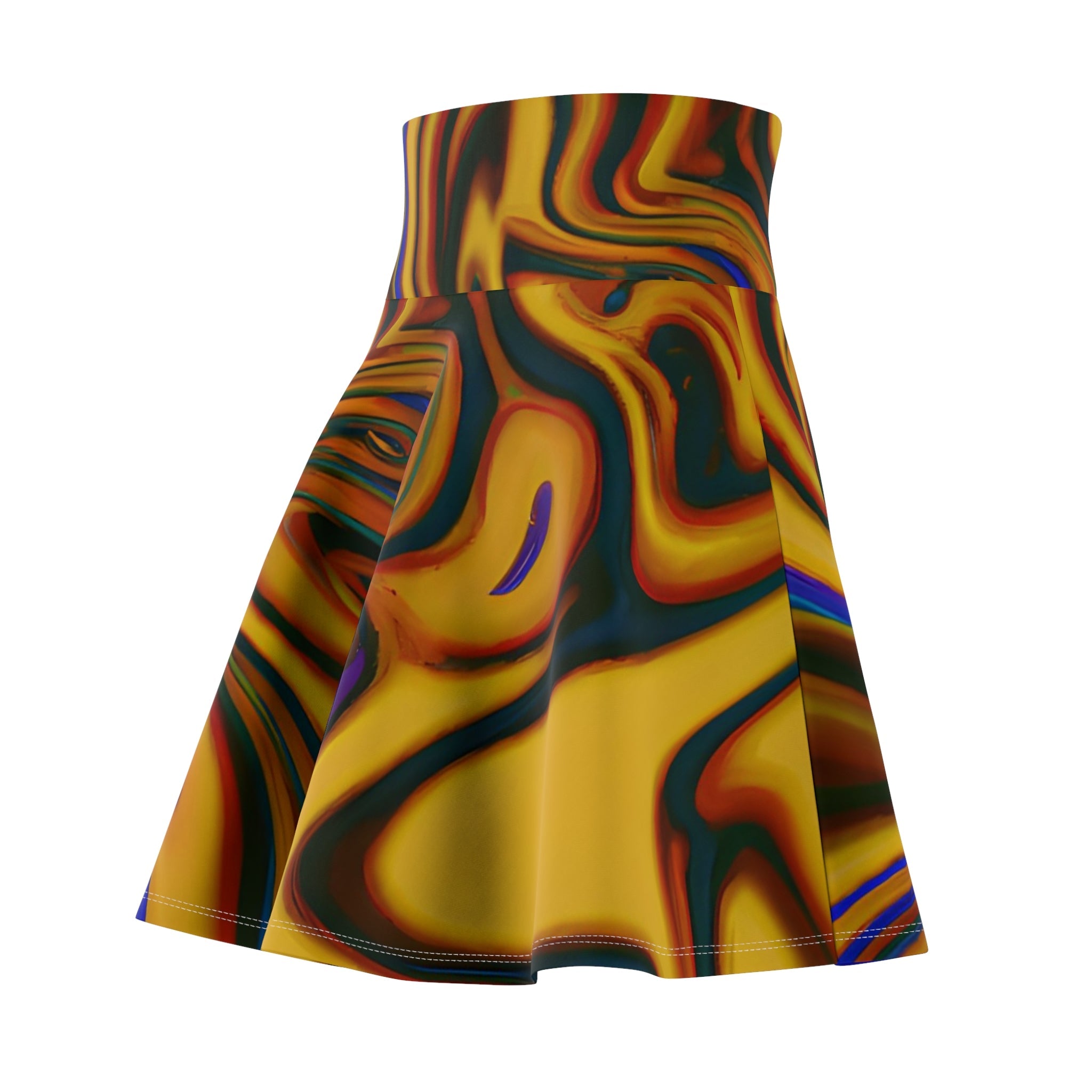 Skater Skirt - Women's Transcendent Skater Skirt - Acid Daddy