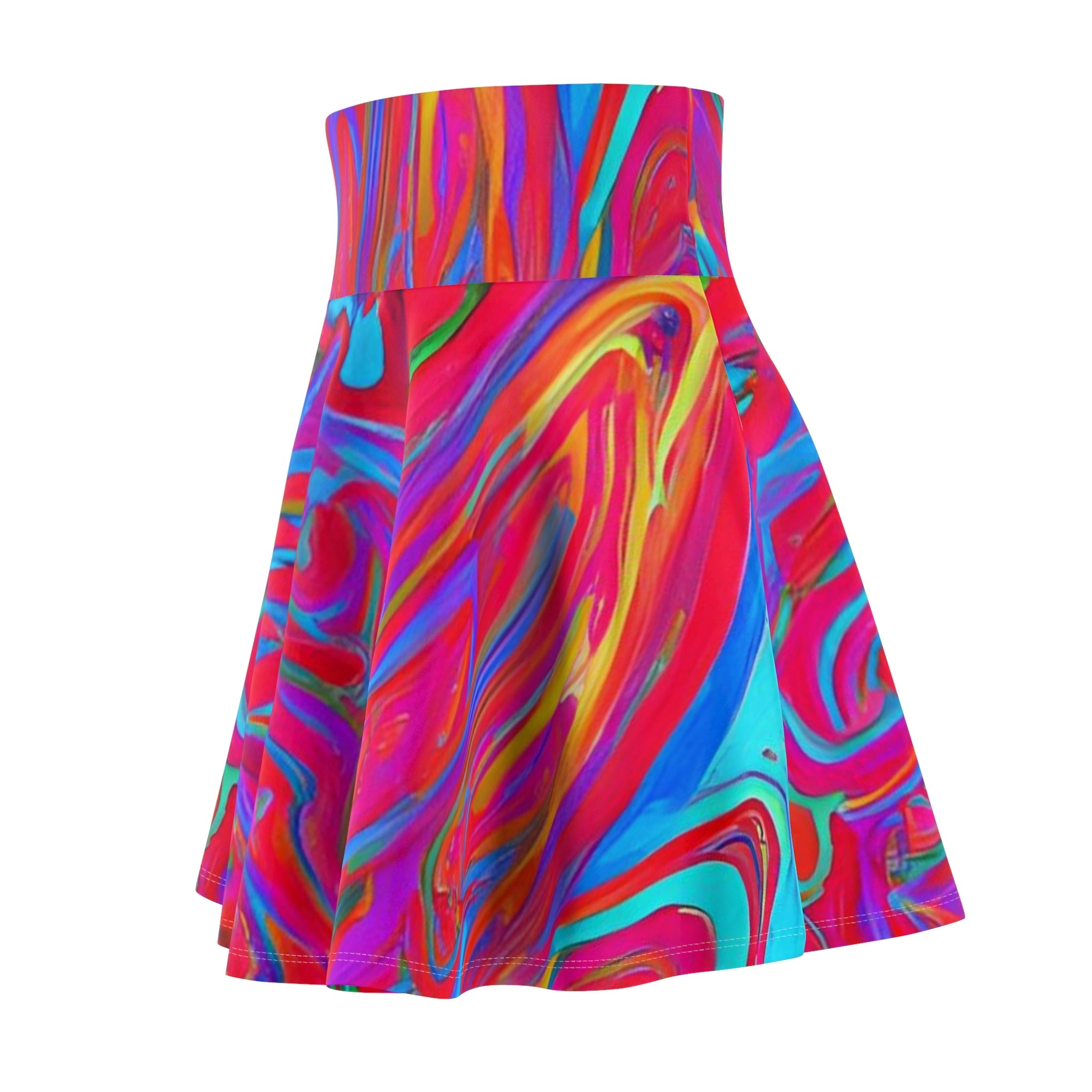 Skater Skirt - Womens Zen Skater Skirt - Acid Daddy