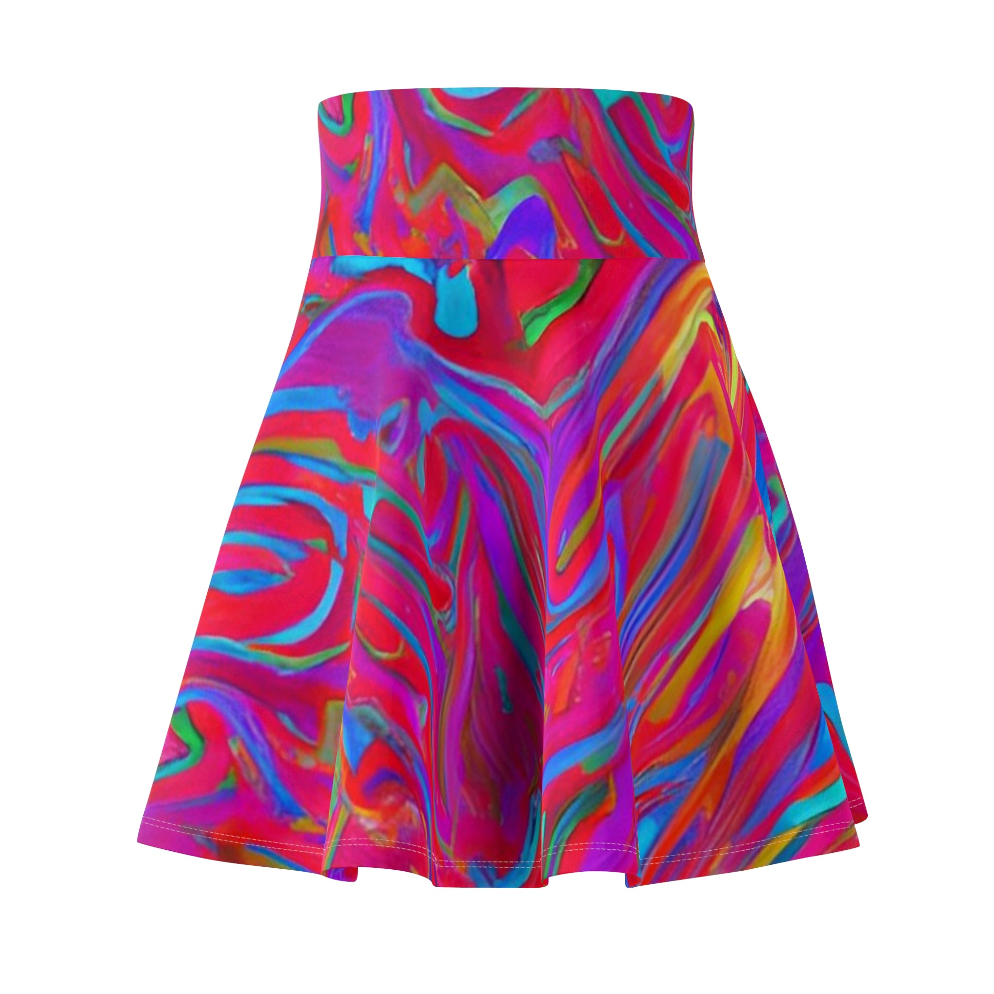 Skater Skirt - Womens Zen Skater Skirt - Acid Daddy